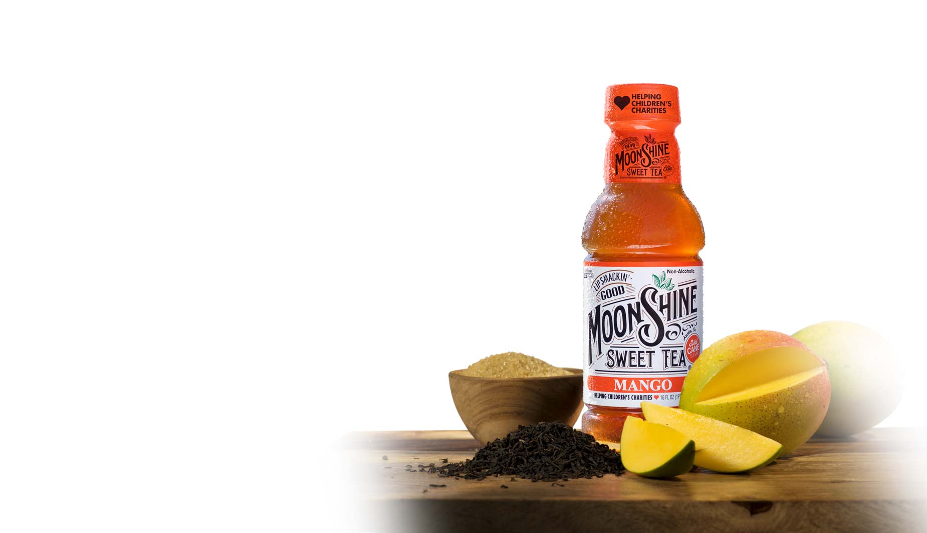 mango moonshine sweet tea bottle