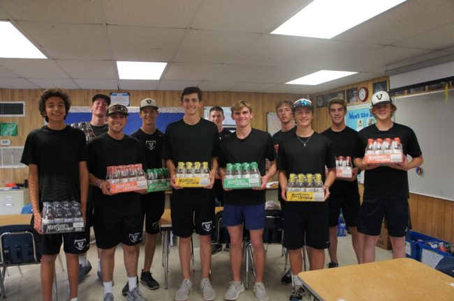 Moonshine Sweet Tea and Vandergrift High School Baseball Team